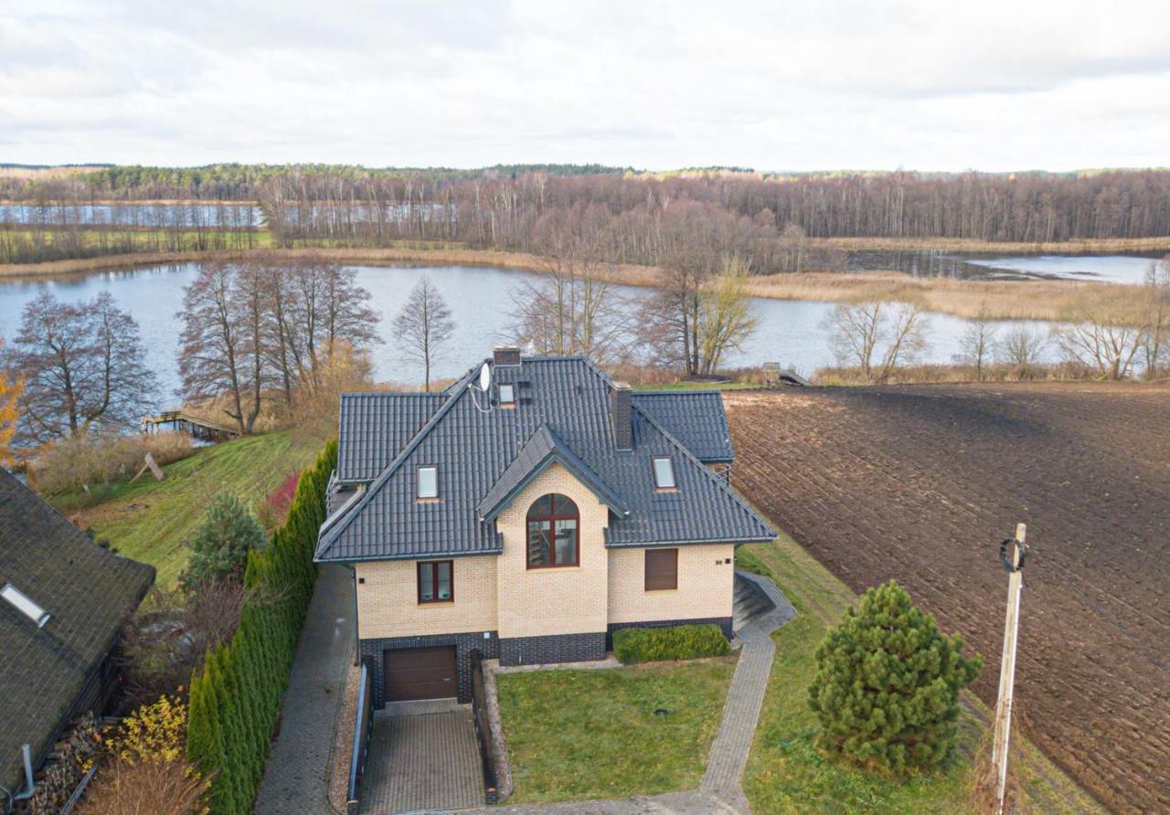 Domwigierski Pl -Jeziorki -Gr- Comfort-Ferienhaus-Polen - Wlasna Linia Brzegowa I Sauna Wysoki Most  Exterior photo