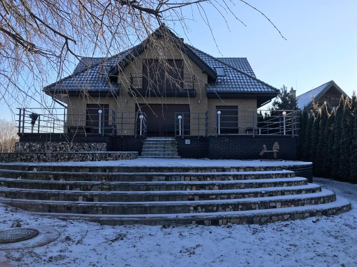 Domwigierski Pl -Jeziorki -Gr- Comfort-Ferienhaus-Polen - Wlasna Linia Brzegowa I Sauna Wysoki Most  Exterior photo