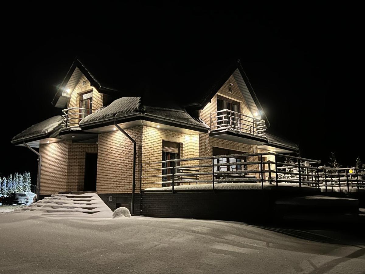 Domwigierski Pl -Jeziorki -Gr- Comfort-Ferienhaus-Polen - Wlasna Linia Brzegowa I Sauna Wysoki Most  Exterior photo