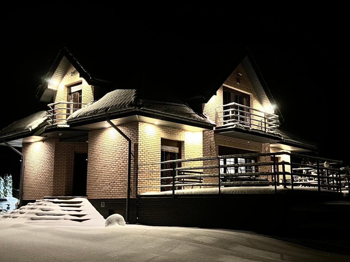 Domwigierski Pl -Jeziorki -Gr- Comfort-Ferienhaus-Polen - Wlasna Linia Brzegowa I Sauna Wysoki Most  Exterior photo