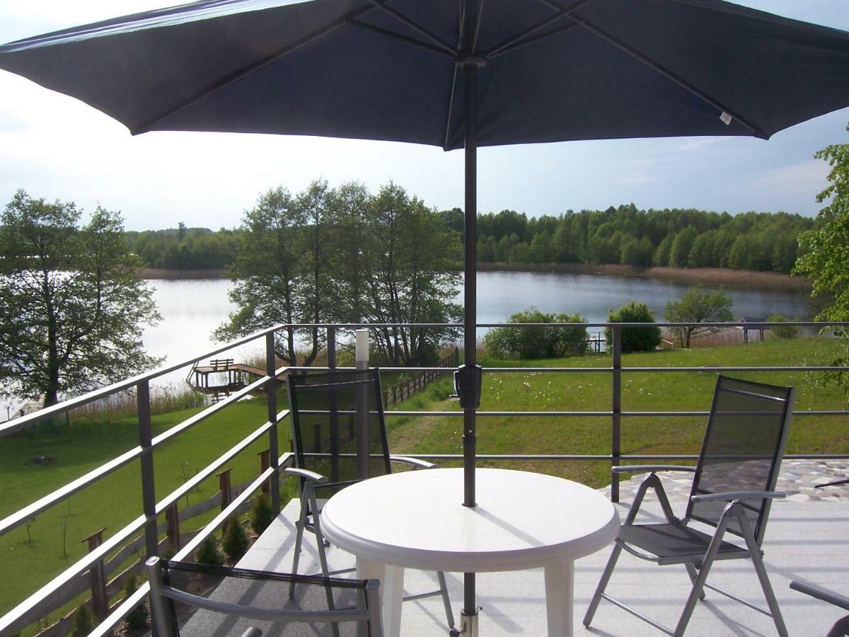 Domwigierski Pl -Jeziorki -Gr- Comfort-Ferienhaus-Polen - Wlasna Linia Brzegowa I Sauna Wysoki Most  Exterior photo